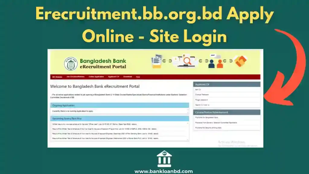 Erecruitment.bb.org.bd Apply