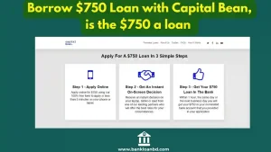 Borrow $750 Loan with Capital Bean, is the $750 a loan USA